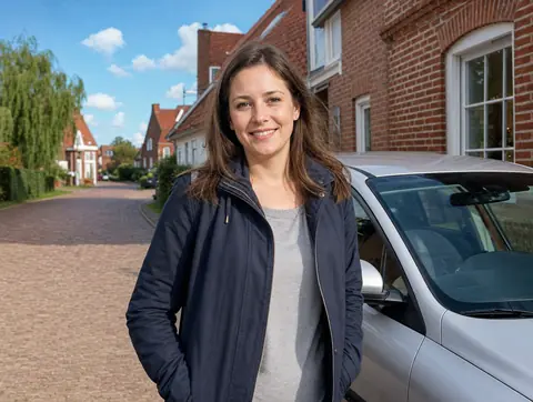 Verkäufer aus Olsberg mit dem verkauften Fahrzeug